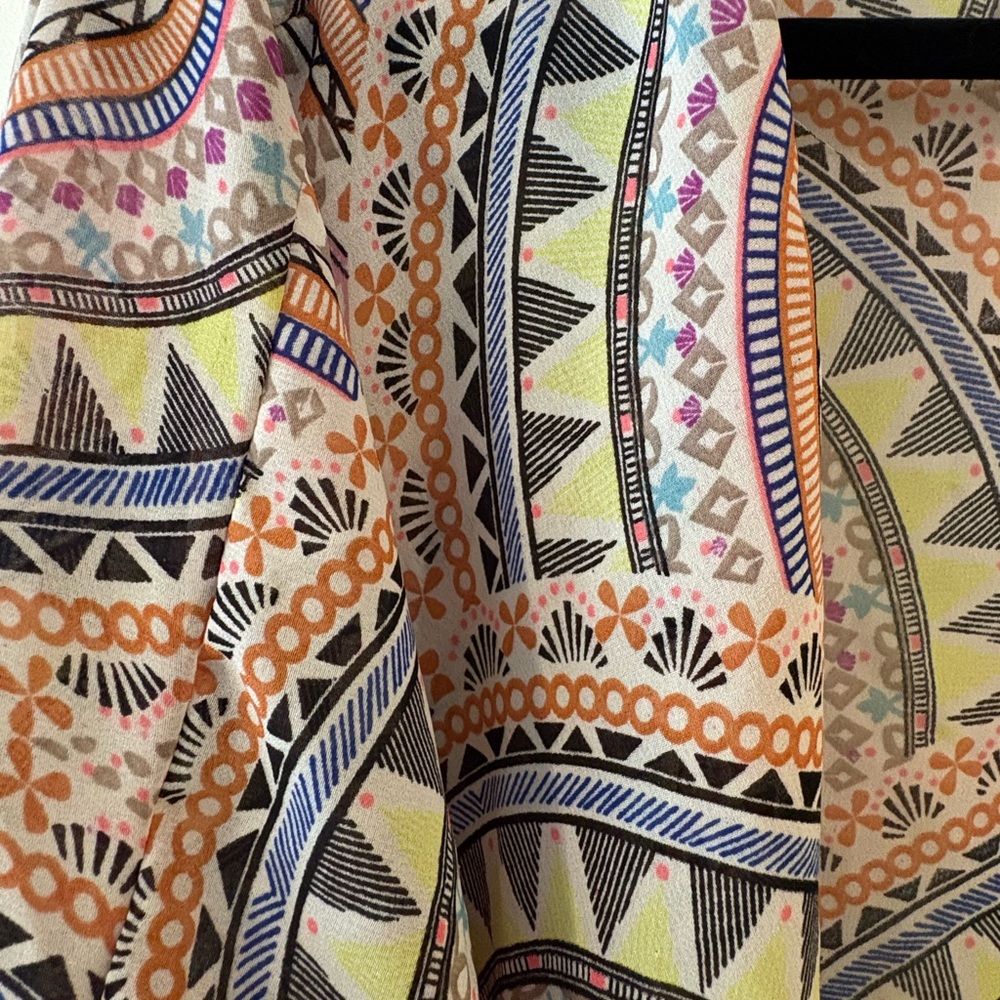 Colorful Patterned Summer Shrug - Picture 8 of 10